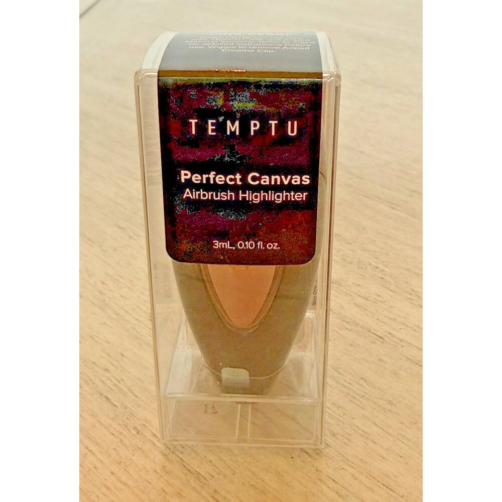 TEMPTU Perfect Canvas Airbrush Highlighter Pink Pearl 3mL e 0.10oz New